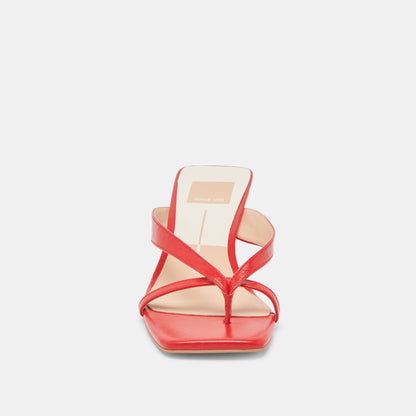 Dolce Vita SHOES BREVEL WIDE HEELS CHILI LEATHER
 – Dolce Vita
