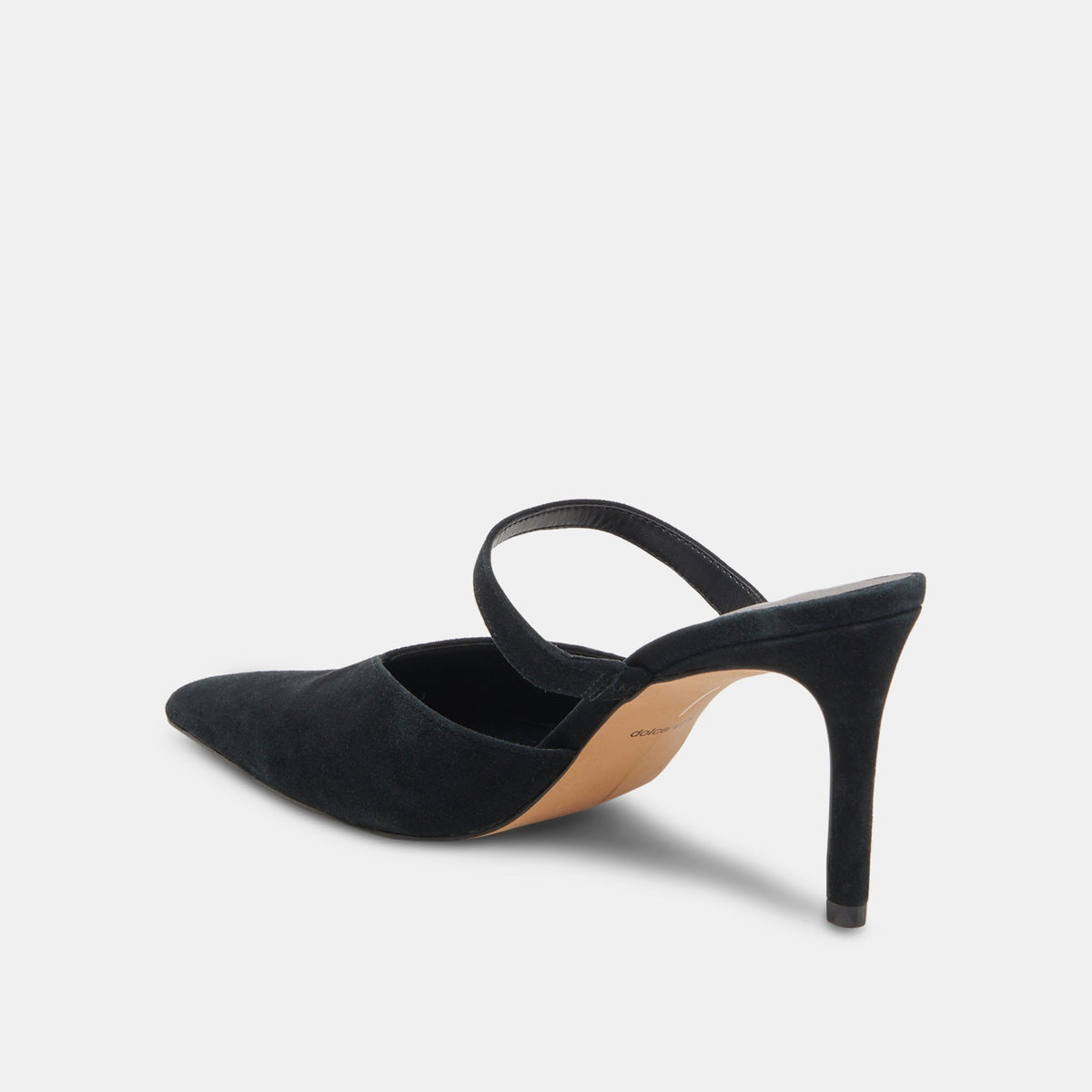 Dolce Vita SHOES KANIKA WIDE HEELS ONYX SUEDE
 – Dolce Vita