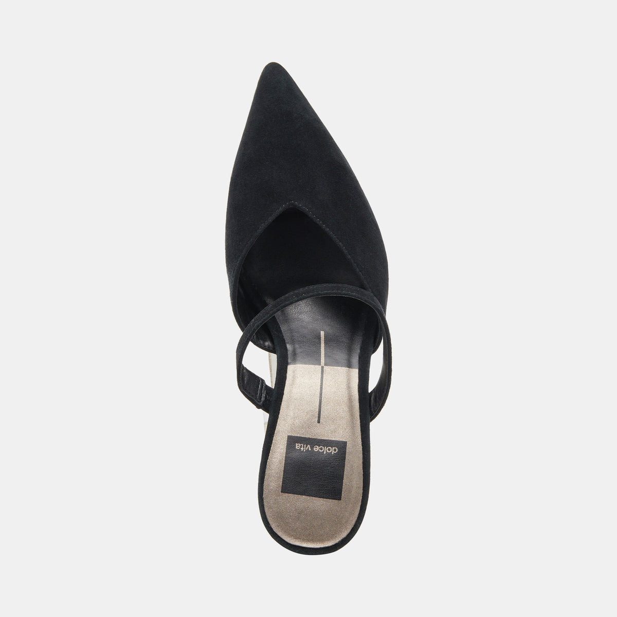 Dolce Vita SHOES KANIKA WIDE HEELS ONYX SUEDE
 – Dolce Vita