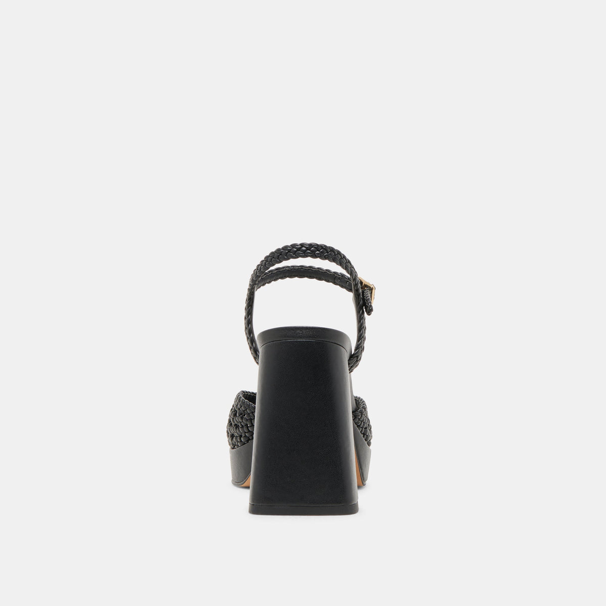 Dolce Vita SHOES PEYTEN WIDE HEELS BLACK WOVEN STELLA
 – Dolce Vita