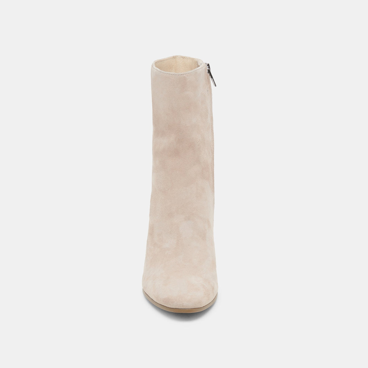 Dolce Vita SHOES Suzy Wide Taupe Suede Booties