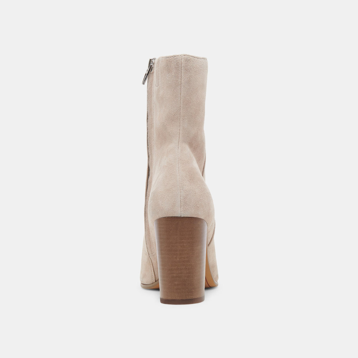 Dolce Vita SHOES Suzy Wide Taupe Suede Booties