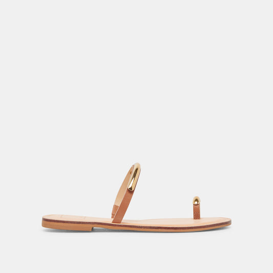 Dolce Vita SHOES WINK WIDE SANDALS SADDLE LEATHER
 – Dolce Vita