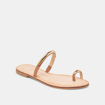 Dolce Vita SHOES WINK WIDE SANDALS SADDLE LEATHER
 – Dolce Vita