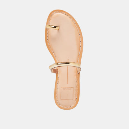Dolce Vita SHOES WINK WIDE SANDALS SADDLE LEATHER
 – Dolce Vita