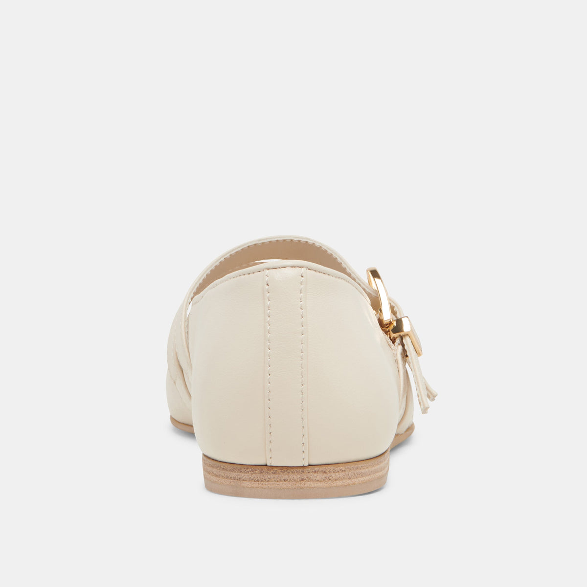 Dolce Vita SHOES BAYLEE WIDE BALLET FLATS IVORY LEATHER
 – Dolce Vita