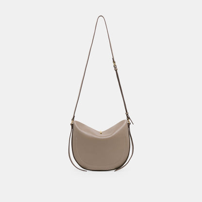 Dolce Vita HANDBAGS Burano Grey Leather Crossbody
