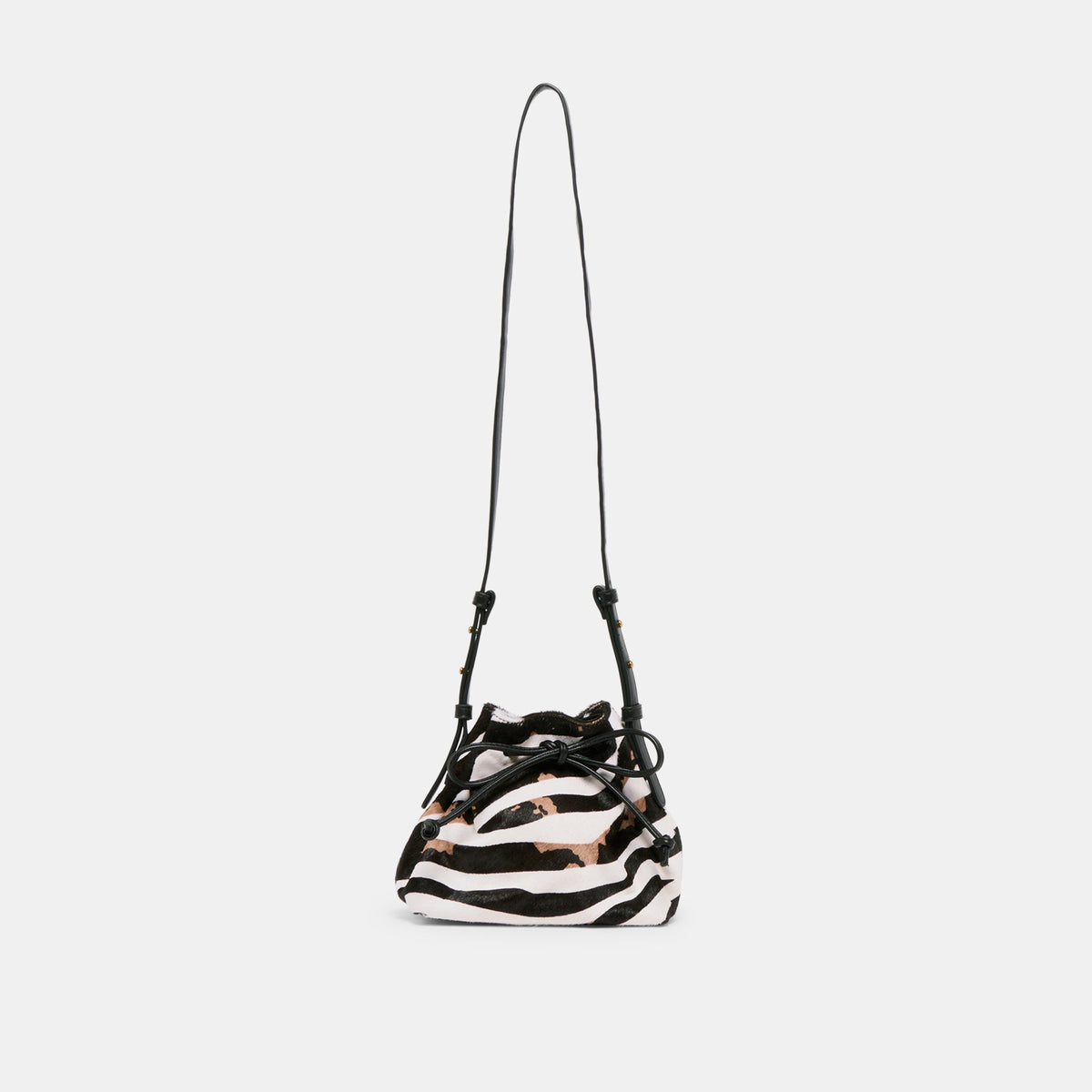 Dolce Vita HANDBAGS Randi Zebra Calf Hair Crossbody