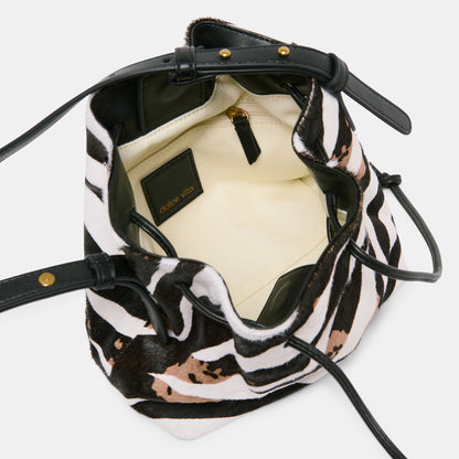 Dolce Vita HANDBAGS Randi Zebra Calf Hair Crossbody