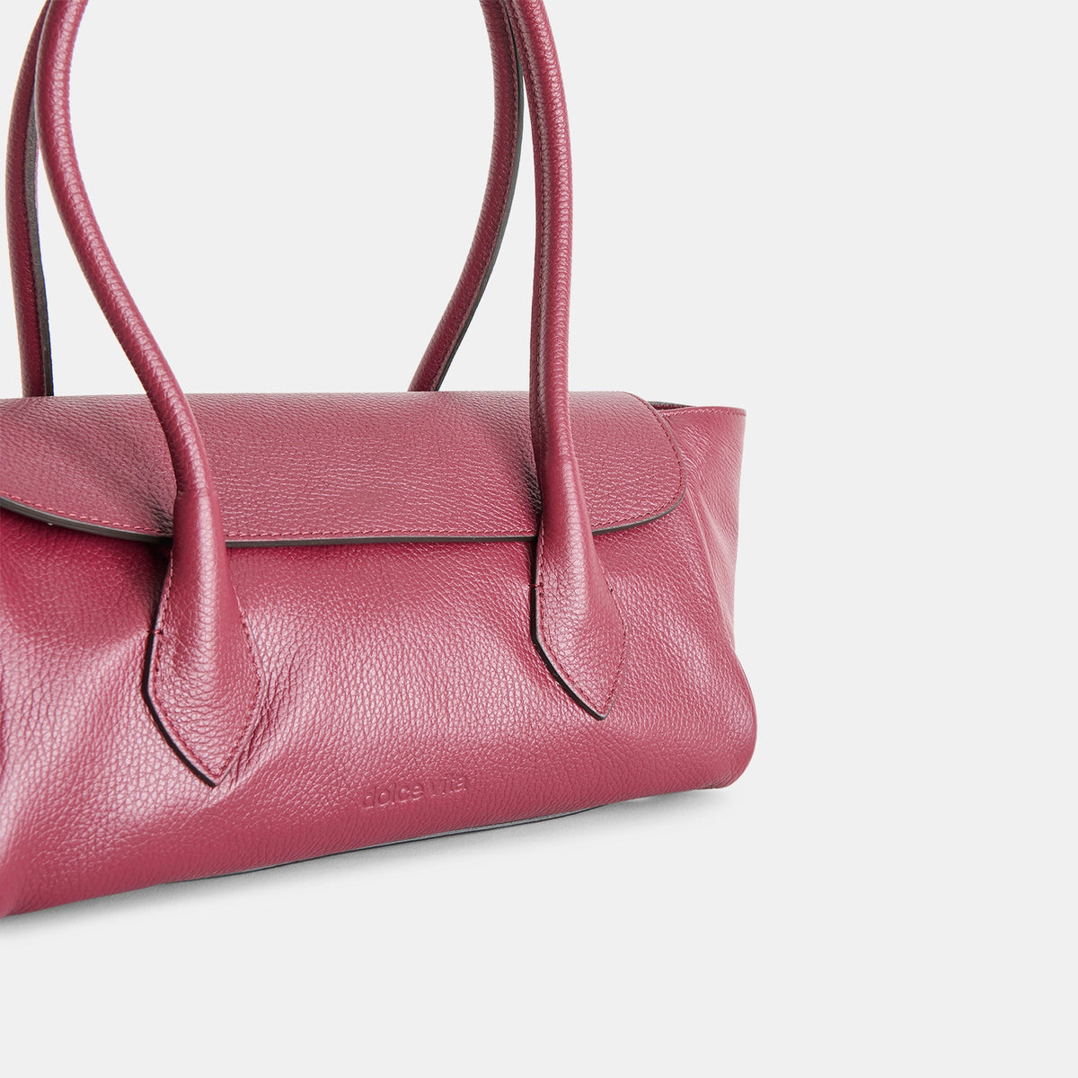 Dolce Vita HANDBAGS IRENE SHOULDER BAG BORDEAUX LEATHER
 – Dolce Vita