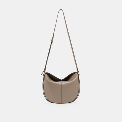 Dolce Vita HANDBAGS Burano Grey Leather Crossbody