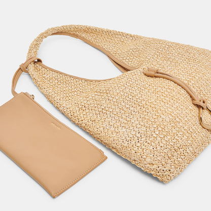 Dolce Vita HANDBAGS MISSIE TOTE NATURAL RAFFIA
 – Dolce Vita