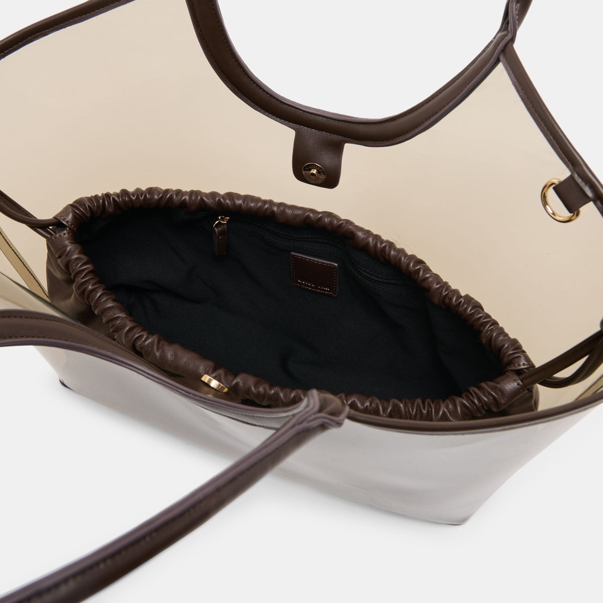 Dolce Vita HANDBAGS GISELLE Smoke Jelly Tote Shoulder Bag