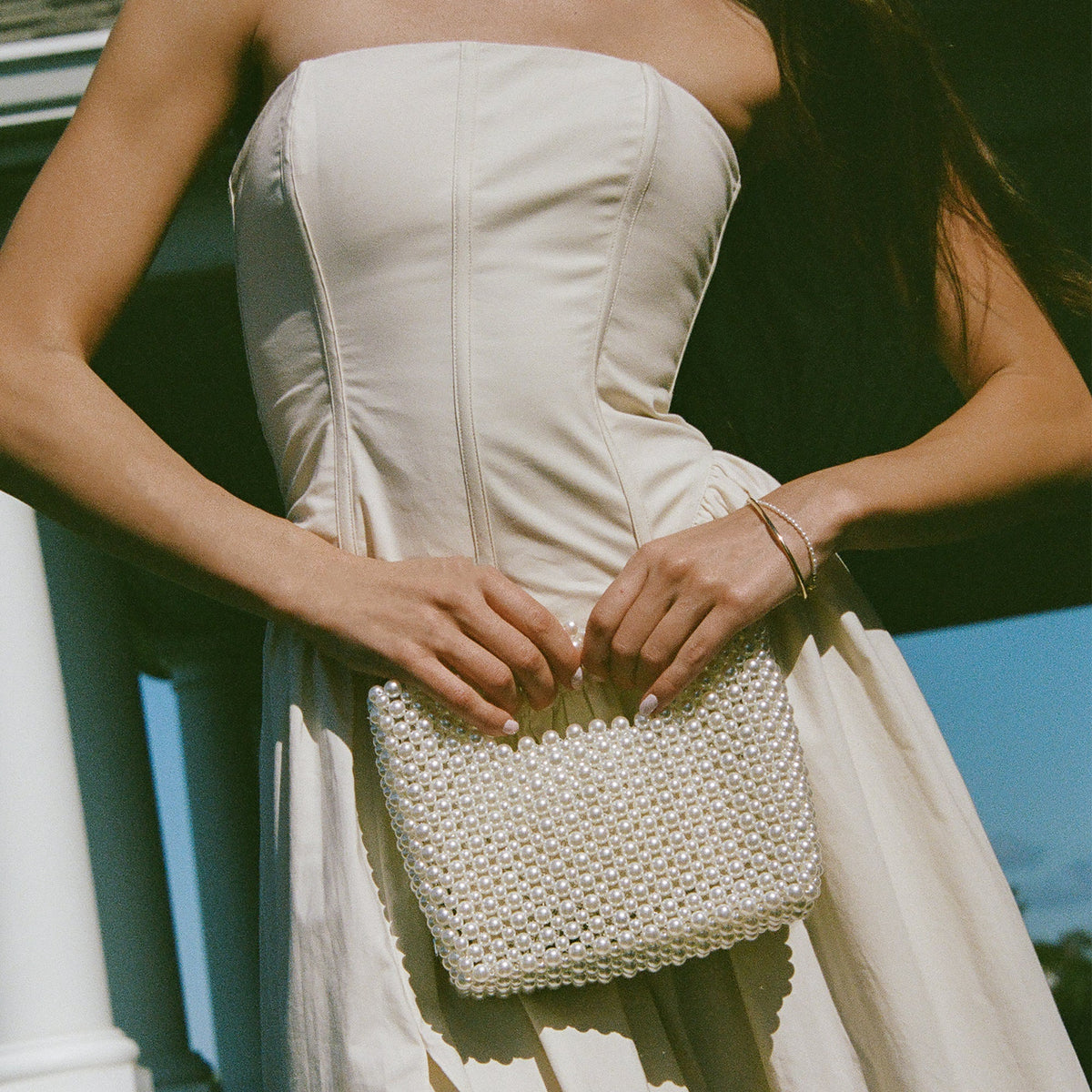 Dolce Vita HANDBAGS LINZY HANDBAG PEARL
 – Dolce Vita