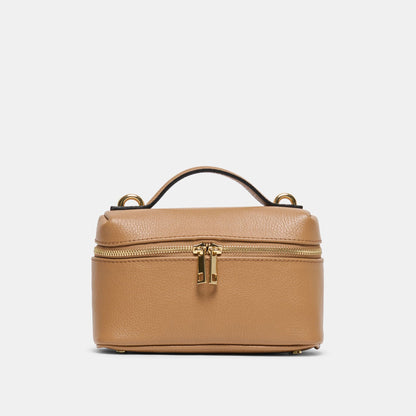 Dolce Vita HANDBAGS Leony Tan Leather Crossbody