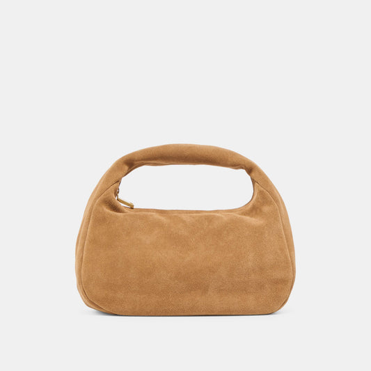 Dolce Vita HANDBAGS Frankie Brown Suede Handbag