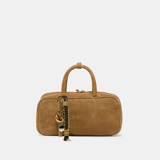 Dolce Vita HANDBAGS SANTINA HANDBAG TAUPE SUEDE
 – Dolce Vita