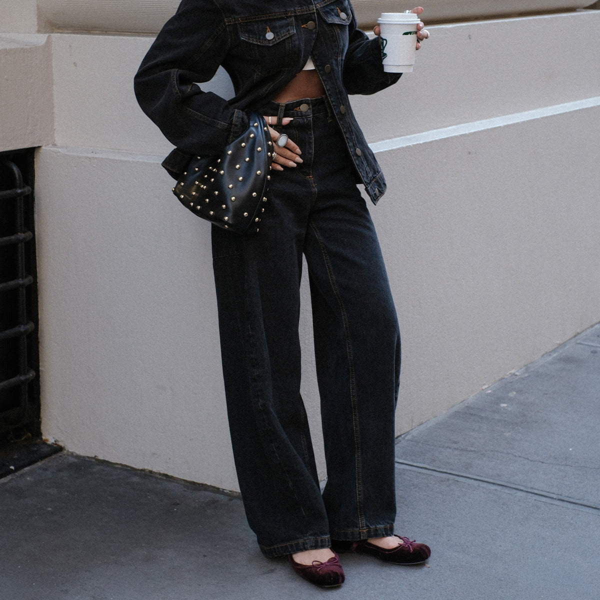 Dolce Vita HANDBAGS Dahlia Black Stella Handbag