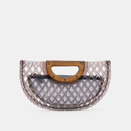 Dolce Vita HANDBAGS Solandra Smoke Jelly Clutch