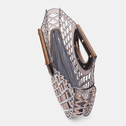 Dolce Vita HANDBAGS Solandra Smoke Jelly Clutch