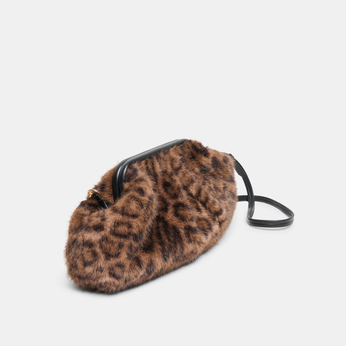 Dolce Vita HANDBAGS Ramona Leopard Plush Mesh