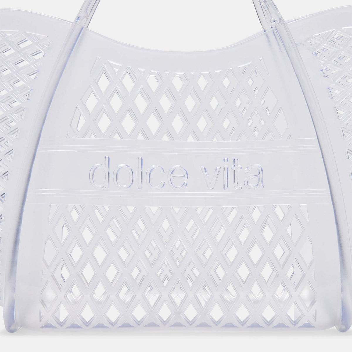 Dolce Vita HANDBAGS Toast Clear Stella Handbag