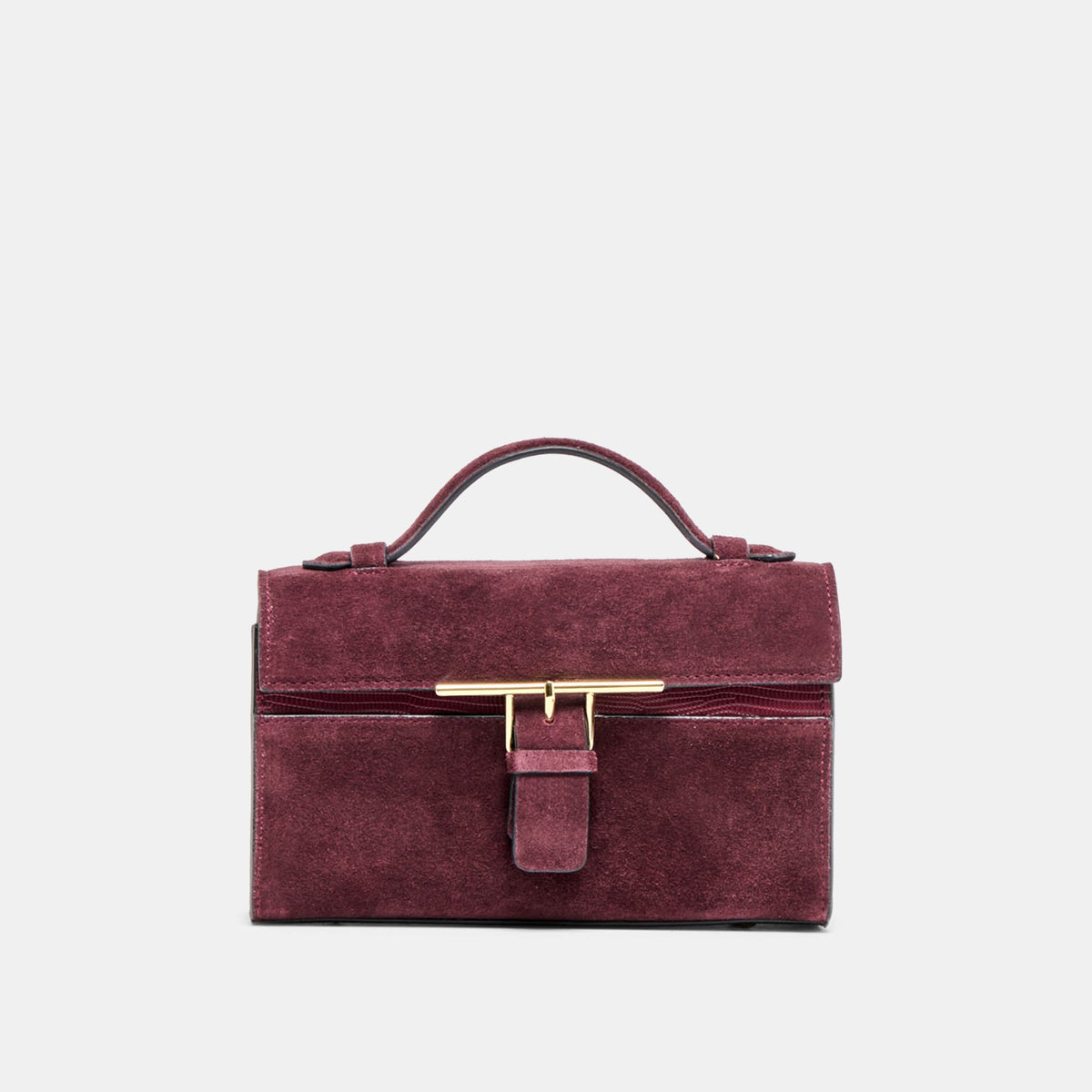 Dolce Vita HANDBAGS Zannone Burgundy Suede Crossbody