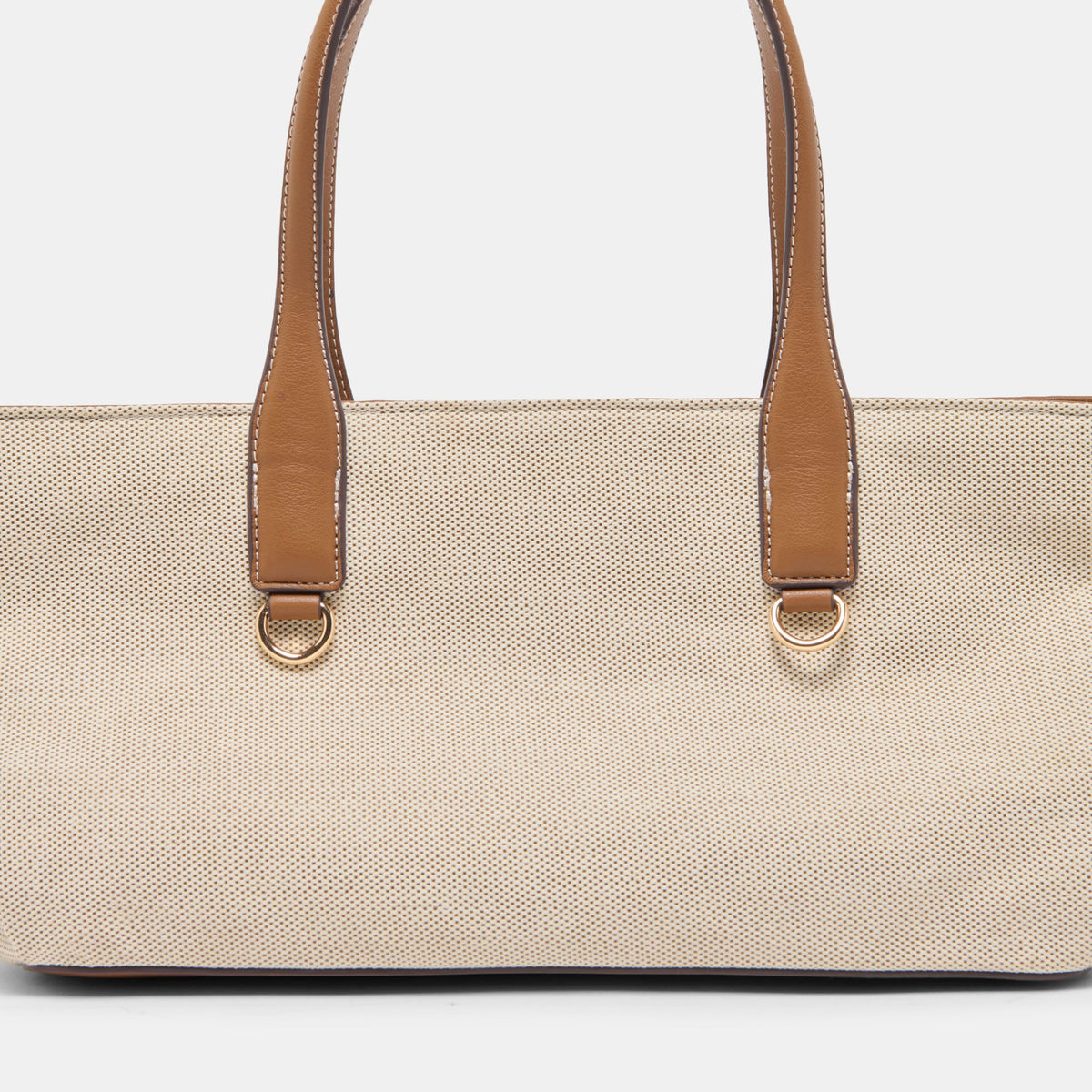Dolce Vita HANDBAGS CLARINA Natural Canvas Shoulder Bag
