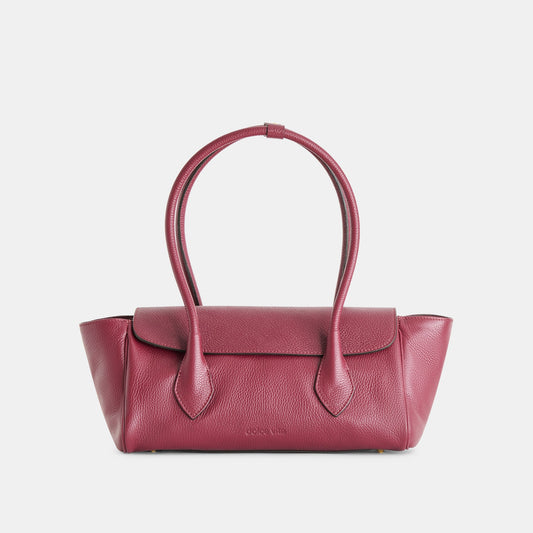 Dolce Vita HANDBAGS IRENE SHOULDER BAG BORDEAUX LEATHER
 – Dolce Vita