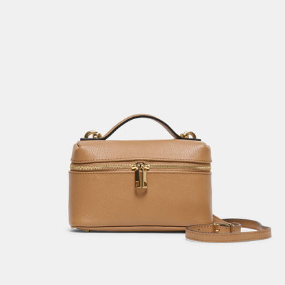 Dolce Vita HANDBAGS Leony Tan Leather Crossbody