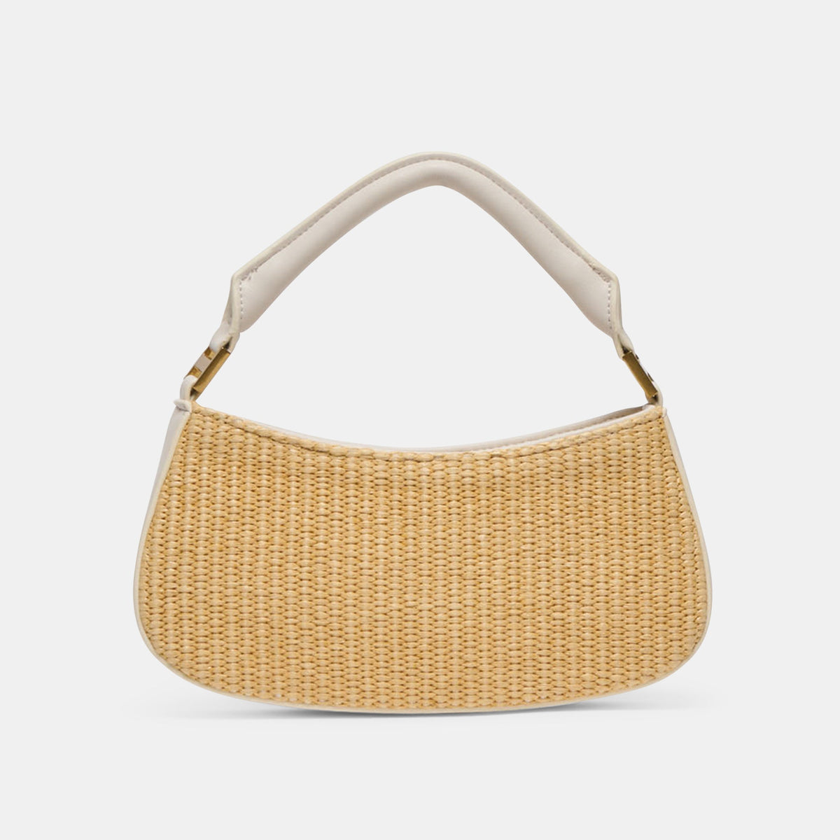 Dolce Vita HANDBAGS Nuala Raffia White Stella Handbag
