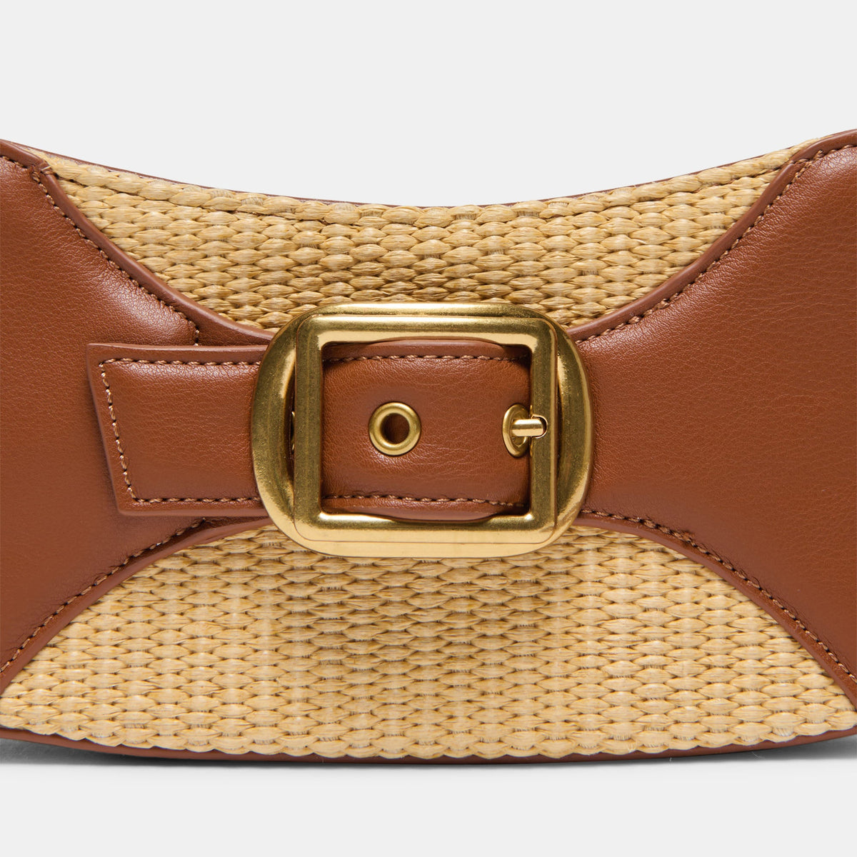 Dolce Vita HANDBAGS Nuala Raffia Saddle Stella Handbag