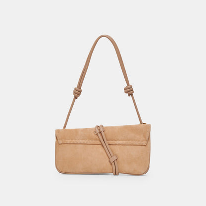 Dolce Vita HANDBAGS ALICE SHOULDER BAG BEIGE SUEDE
 – Dolce Vita