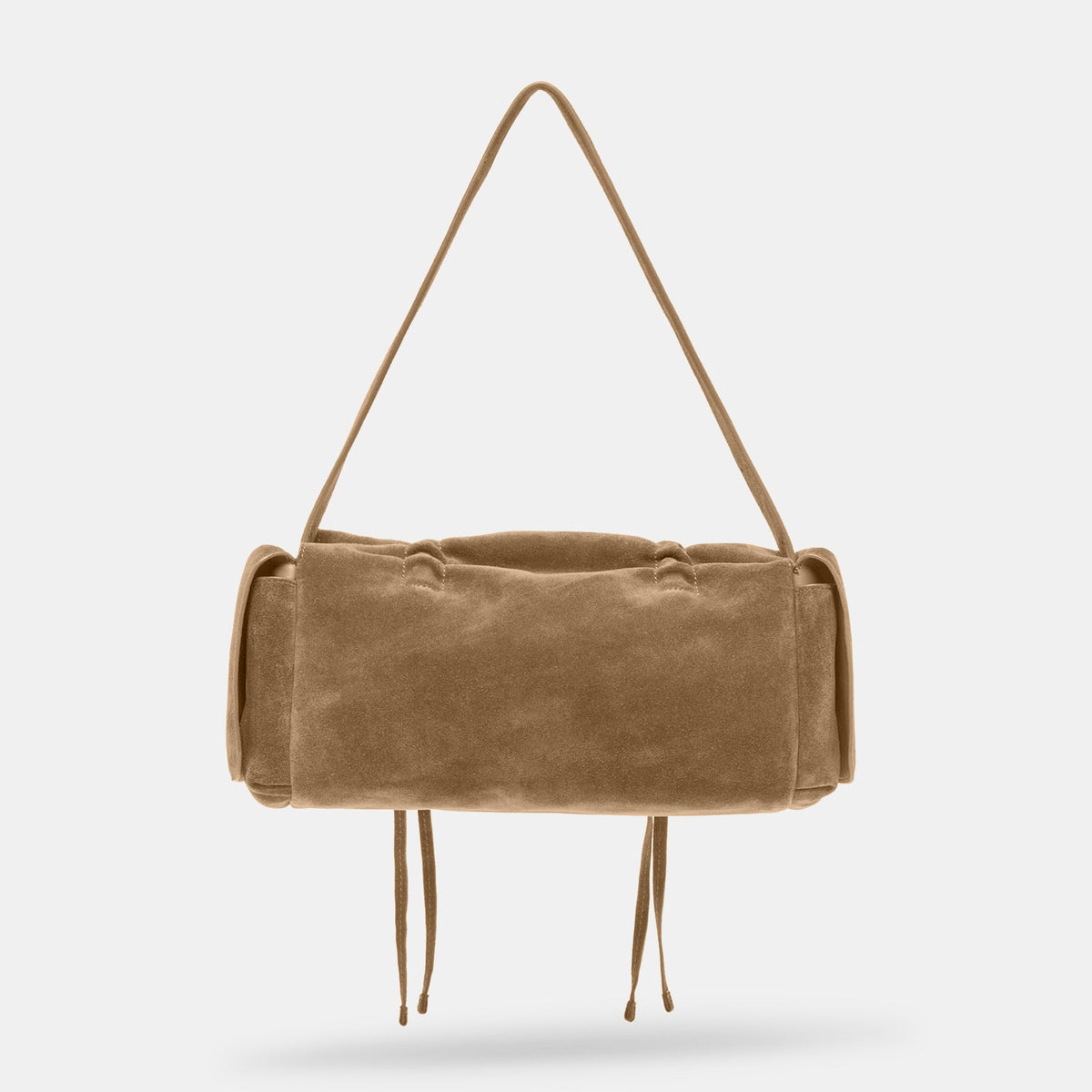 Dolce Vita HANDBAGS Hudson Olive Suede Shoulder Bag