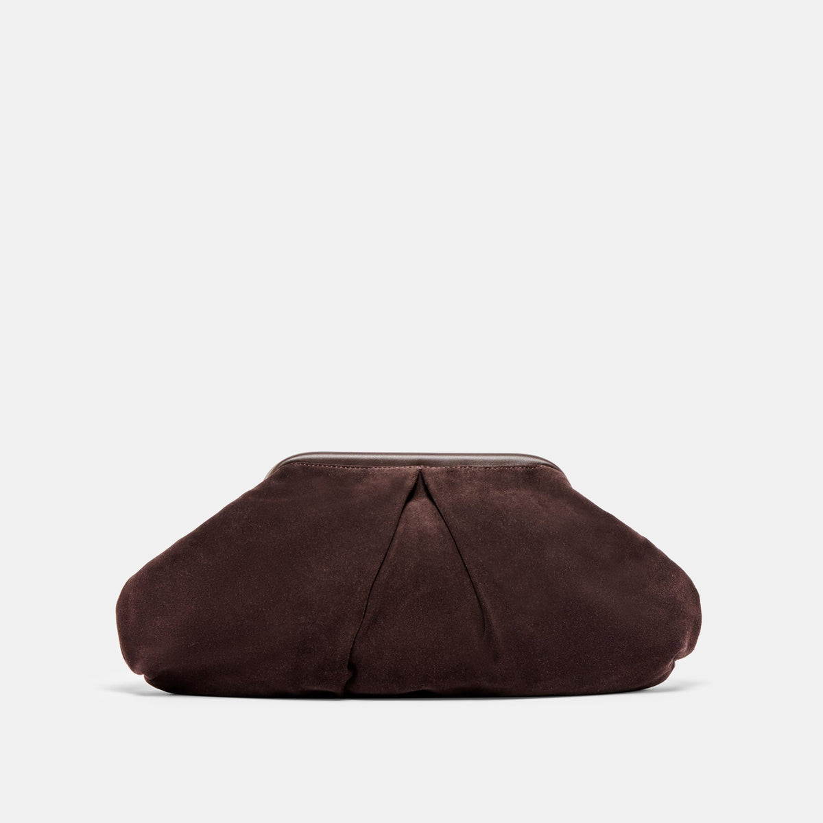 Dolce Vita HANDBAGS Sahara Espresso Suede Clutch