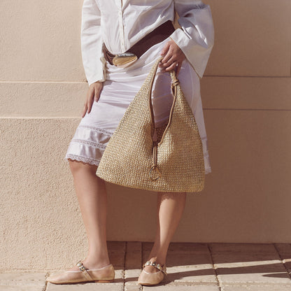 Dolce Vita HANDBAGS MISSIE TOTE NATURAL RAFFIA
 – Dolce Vita