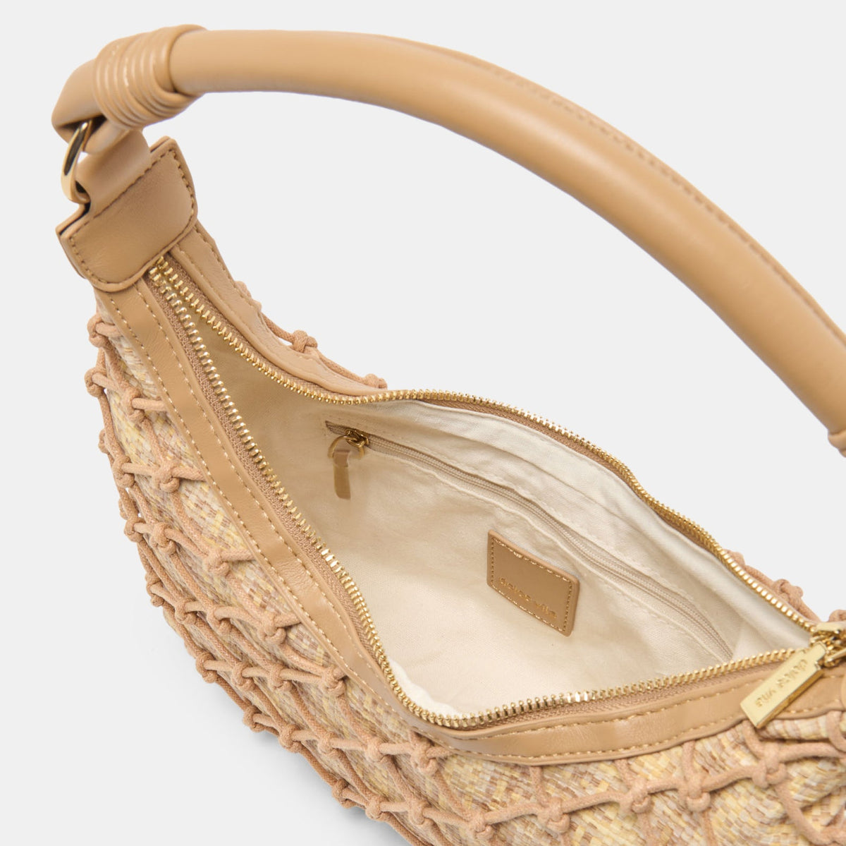 Dolce Vita HANDBAGS POSITANO SHOULDER BAG NATURAL RAFFIA
 – Dolce Vita