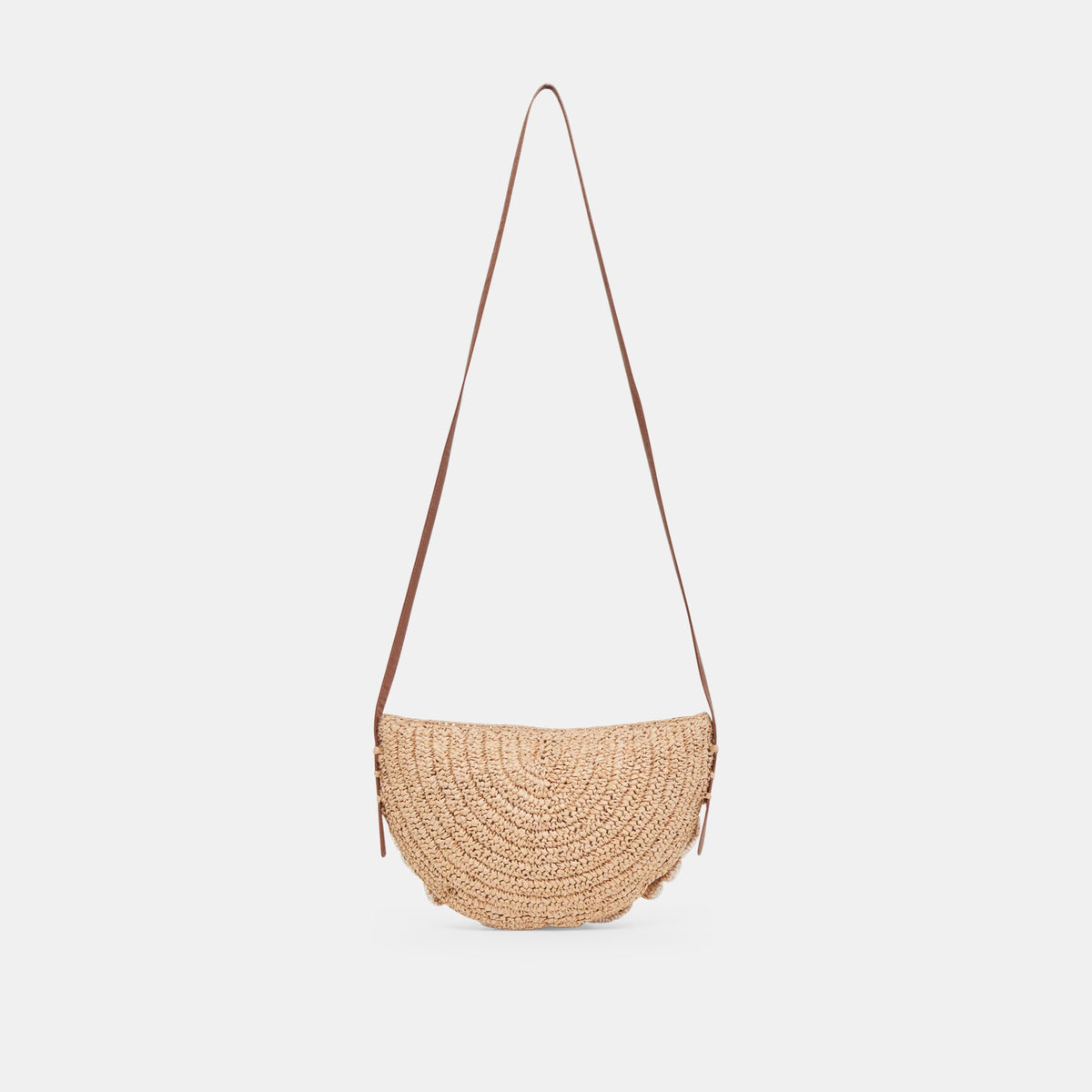Dolce Vita HANDBAGS Atrani Natural Raffia Crossbody