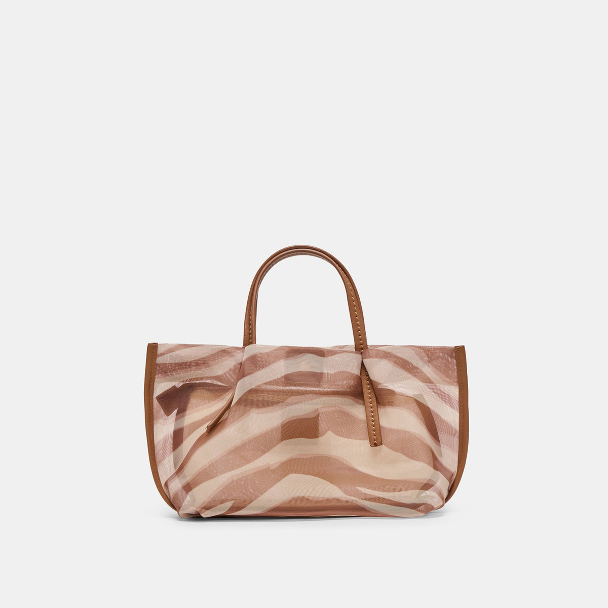 Dolce Vita ACCESSORIES Selene Zebra Mesh Handbag