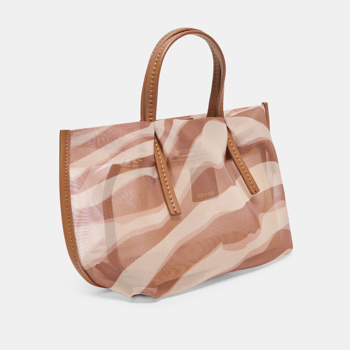 Dolce Vita ACCESSORIES Selene Zebra Mesh Handbag