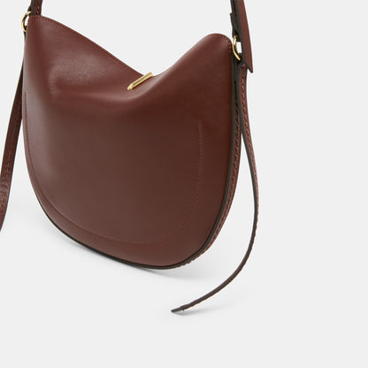 Dolce Vita ACCESSORIES Burano Brown Leather Crossbody