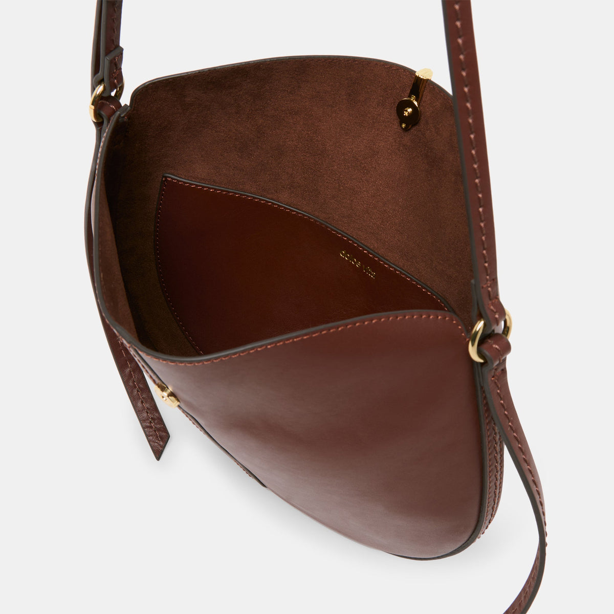 Dolce Vita ACCESSORIES Burano Brown Leather Crossbody