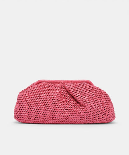 Dolce Vita ACCESSORIES CRISSY Clutch Bag Orchid Raffia | Orchid Clutch Purse
 – Dolce Vita