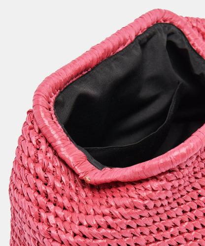 Dolce Vita ACCESSORIES CRISSY Clutch Bag Orchid Raffia | Orchid Clutch Purse
 – Dolce Vita