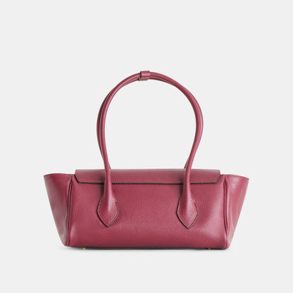Dolce Vita ACCESSORIES IRENE SHOULDER BAG BORDEAUX LEATHER
 – Dolce Vita