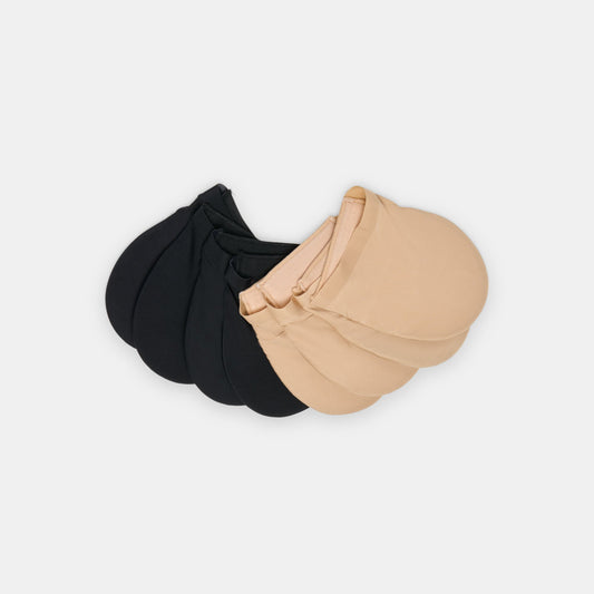 Dolce Vita Sale 4-Pack Cushioned Tan Black Mule Toe Covers