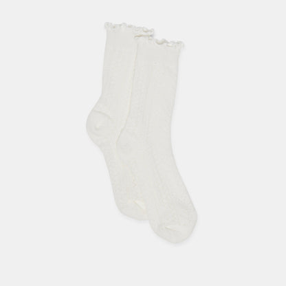 Dolce Vita Sale POINTELLE SOCKS WHITE
 – Dolce Vita