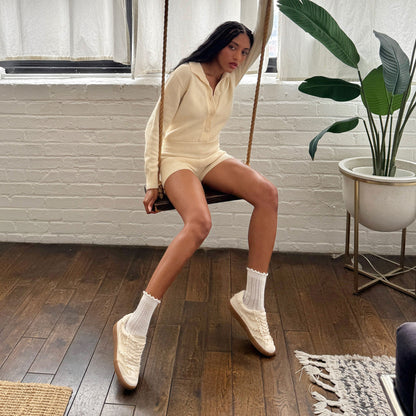 Dolce Vita Sale POINTELLE SOCKS WHITE
 – Dolce Vita