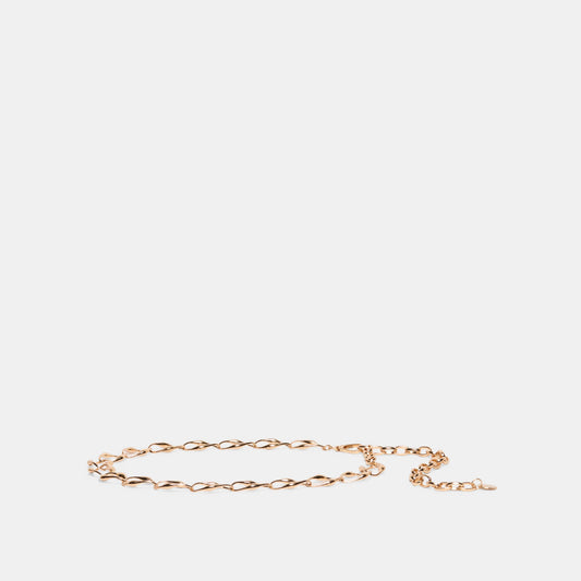 Dolce Vita ACCESSORIES Chain Link Gold Belt