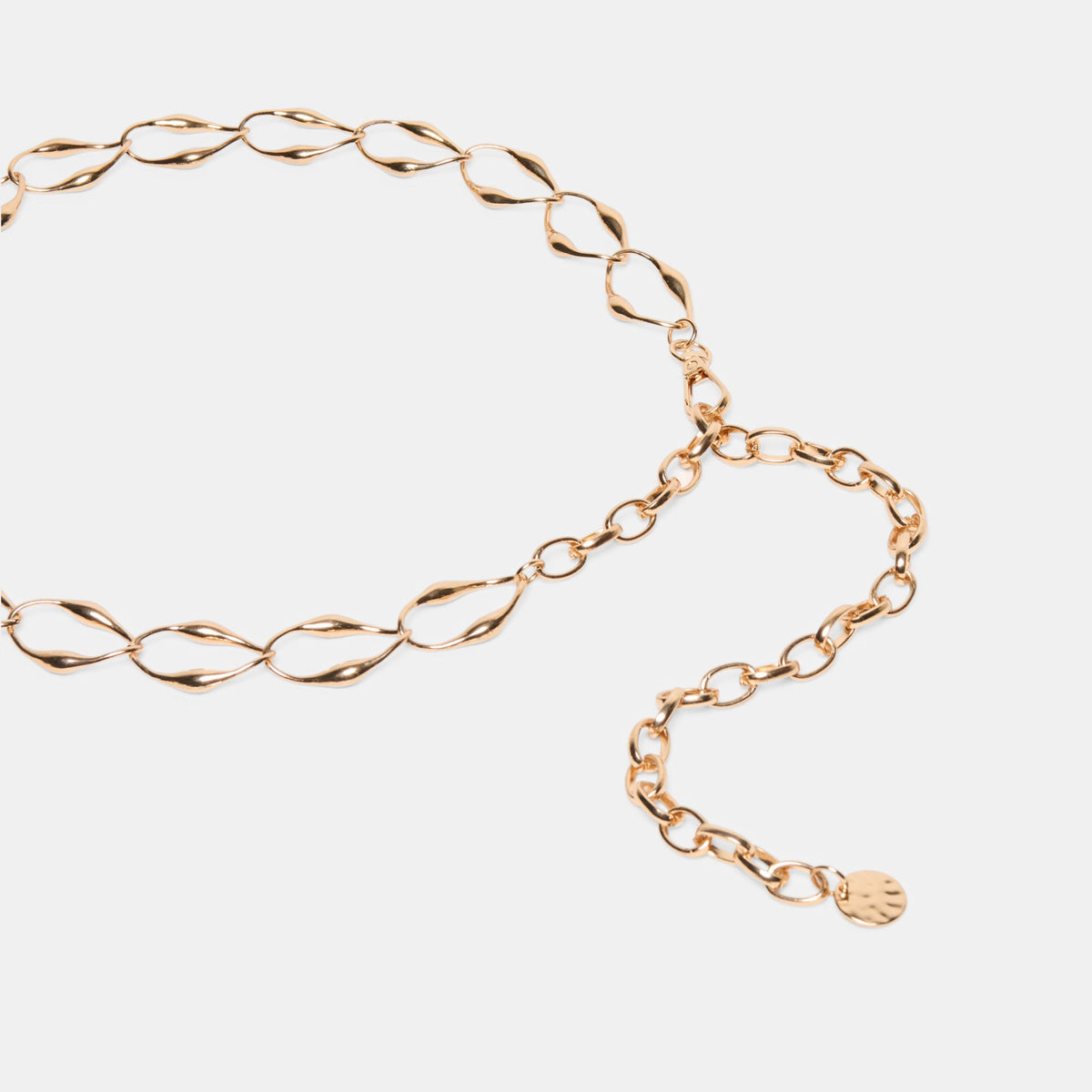 Dolce Vita ACCESSORIES Chain Link Gold Belt